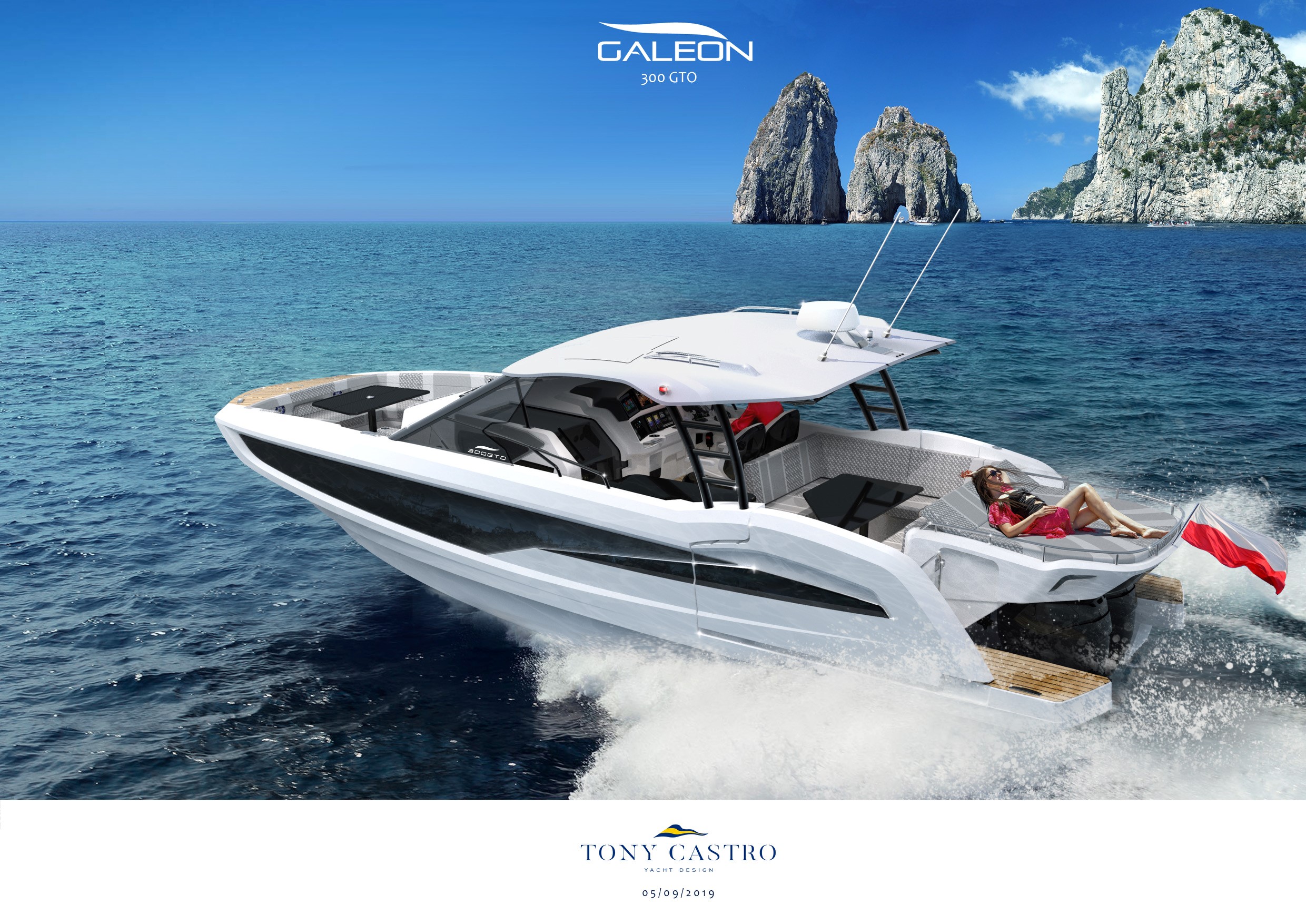 GALEON GTO hors bord - Yacht de luxe
