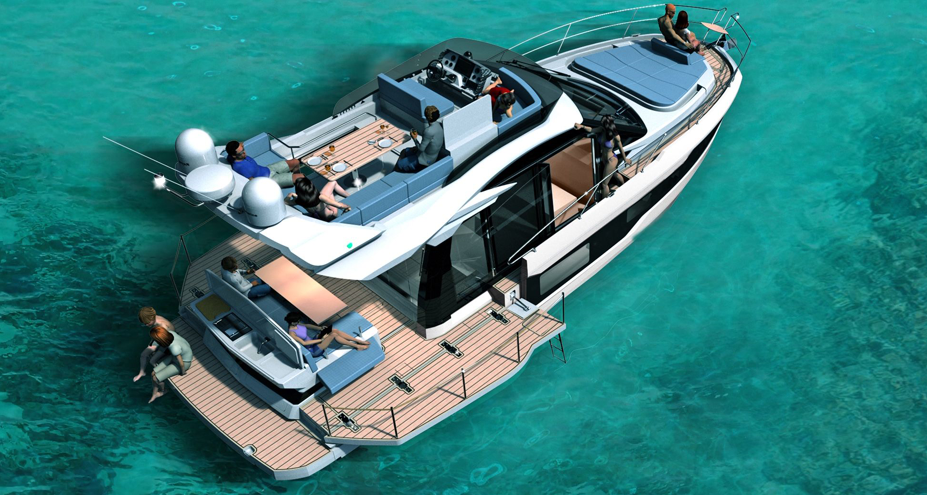 GALEON 400 FLY - Yacht de luxe