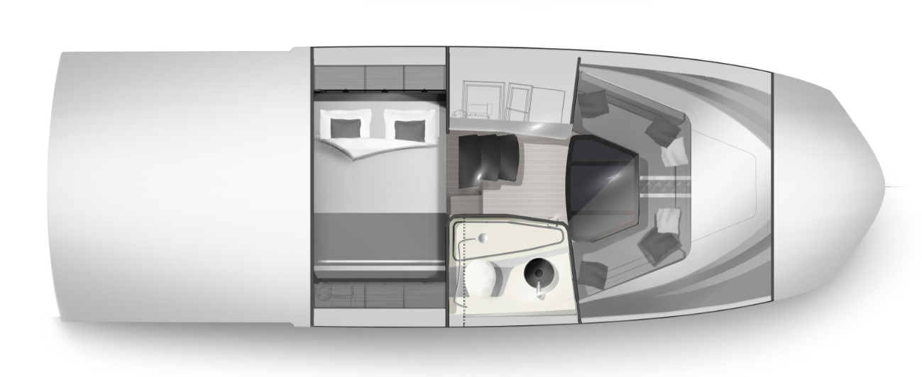 Plan du GALEON 300 GTO - Yacht de luxe