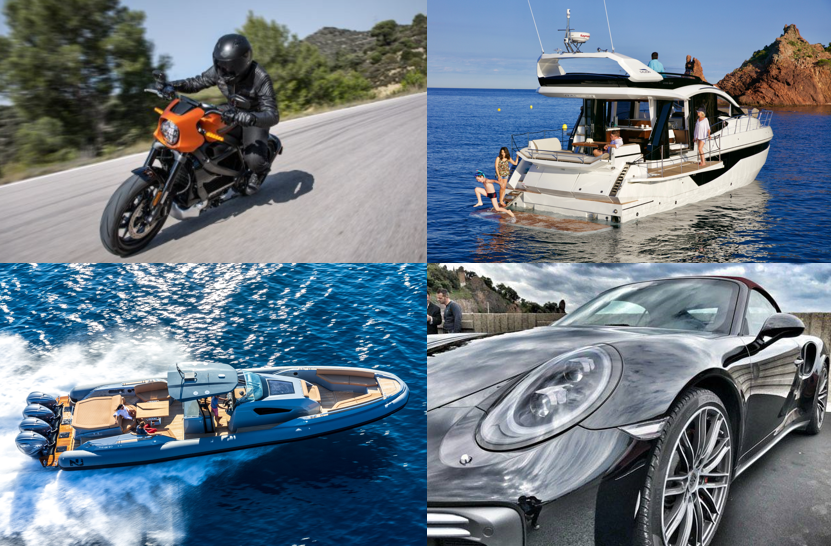 Yachts de luxe GALEON et sel=mi rigides hors bord NUOVA JOLLY aux Journées d'Essai Privées 2020