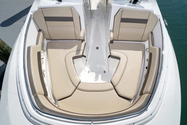 Aerial view of DC 326 bow area.